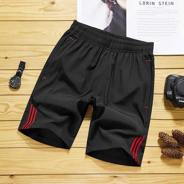 Summer Ice Silk Sports Casual Capris Beach Shorts Séchage rapide Middle Pants Men's Horse Pantsgrjg