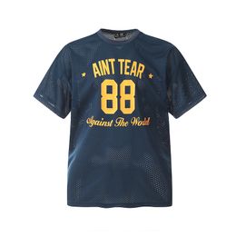 Summer Japan 24SS Mesh Numéro de écran solaire Basketball Jersey T-shirts décontracté plus taille courte à manches courtes hommes 0520
