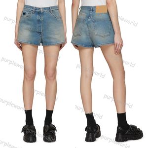 Zomerjeans Dames Denim Shorts Hoge taille Casual losse hotpants Wijde pijpen Modestraat