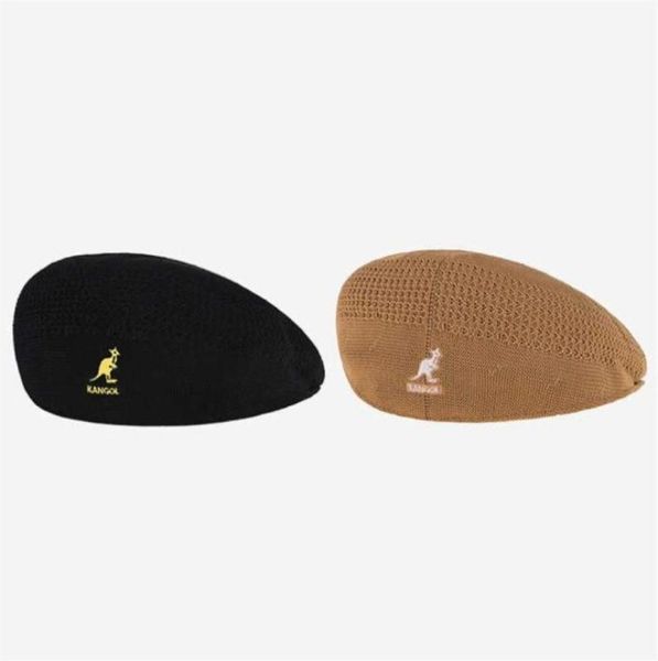 Summer Kangol Kangaroo Top plat pêcheur chapeau visiteur bassin chapeau mode Coton sauvage tissu hommes et femmes chapeau en tissu plat Q07032482074498