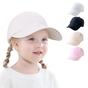 Zomer kinderen honkbal pet dinosaurus borduurwerk kinderen meisjes jongens zon hoed peuter petten vaste lente outdoor verstelbare vizier hoeden