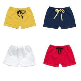 Summer Kids Beach Short Sports Pants Baby Clothing Boys Shorts Fashion Coton pour garçons Girls Toddler Palette 240510