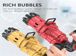 Zomer Kids Bubble Speelgoed Pistool Outdoor Bruiloft Automatische Elektrische Zeep Water Blazen Machine Voor Kinderen Dhl YT1995023339632