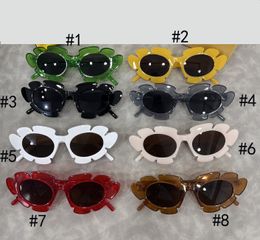 dames d'été lunettes de soleil de conduite en verre de vélo lunettes de cyclisme femmes irrégularité belles lunettes de fleurs conduite lunettes de plage 9 couleurs