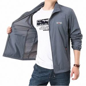 Été veste légère hommes coupe-vent peau mince imperméable homme séchage rapide respirant vestes imperméables manteaux vêtements masculins J1xY #