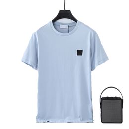 Polo à manches courtes pour hommes, ample et simple, avec lettres imprimées, Polo de loisirs, en coton, pour les amoureux de l'été