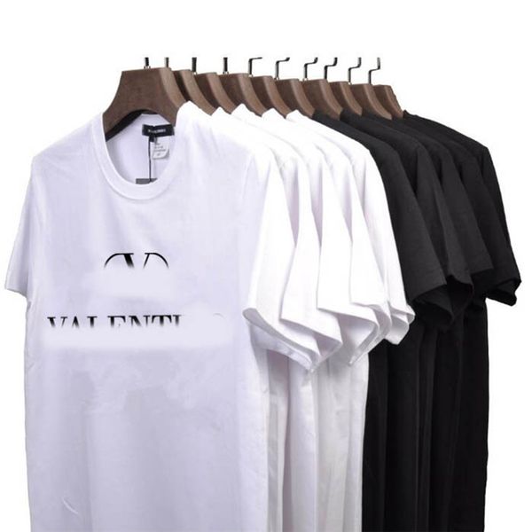Summer Luxury Men's-Men's Tamise de camiseta de la mujer Camiseta suelta Camiseta Camiseta de la calle casual Camiseta Sports Camiseta de manga corta Camiseta de marca blanca