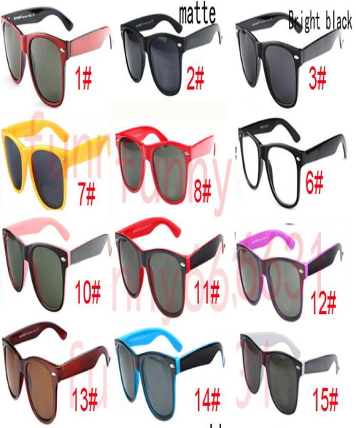 Summer Man Beach Fashion Bike Riding Sunglasses UV Protection Outdoor Sport cyclisme Véloge de soleil Sun Sun Retro Eyewear 18COLO3126415