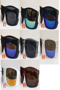 Summer Man Outdoor Cycling Glasse Dazzle Color Lens Lens Eyeglass Woman Full Frame Beach Driving Sun Guys Motorcycle Eyewear9682909