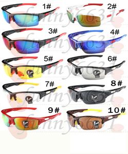 Summer Man Sport Cycling Sunglasses Spectacles Women Bicycle Goggle Sports Outdoor Color Couleurs de conduite 10colors 1770732