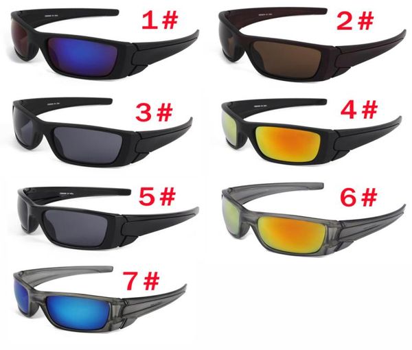 style sport homme d'été Seulement des lunettes 7 couleurs lunettes de soleil NICE FACE Prenez les lunettes de soleil Dazzle couleur lunettes NO LOGO 4692927