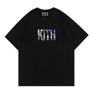 Zomer mans kleding kith ontwerper t shirt kith t-shirt oversized mannen