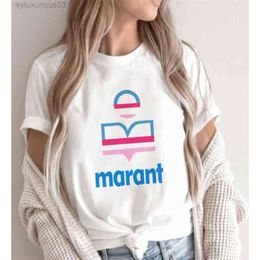 Été Marant t-shirt femmes surdimensionné coton Harajuku t-shirt col rond t-shirts décontractés marque de mode t-shirt ample G220310259m2260646