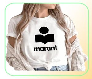 Summer Marant Tshirt Femmes surdimensionnées Coton HARAJUKU T-shirt ONECK FEMME TSHIRTS CAUSSAL