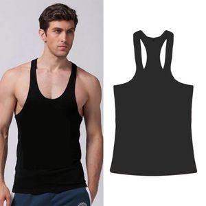 Zomer Heren Sports Gym Workout Stretch Tank Top Vest Onderhemd
