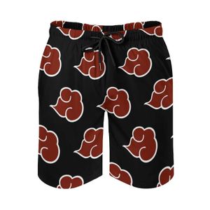 Zomer Mannen Beach Shorts Ademend Sneldrogend Grappige Nieuwigheid Japanse Anime R340 Losse Akatsuki (14) Mannelijke Shorts X0705