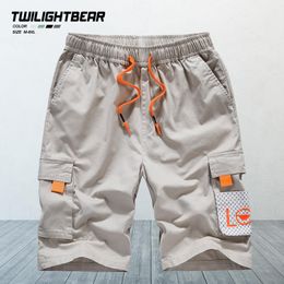 Pantalones cortos de playa de verano para hombre de gran tamaño 8XL Harajuku Cargo algodón Streetwear Casual hombres ropa deportiva 220616