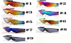 Lunettes de soleil d'été pour hommes et femmes, lunettes de sport, lunettes de cyclisme, plage, plein air, lunettes de soleil 9colors3802609