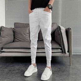 Zomer mannen harembroek mode slim fit hiphop casual broek mannen allemaal matchstraatwear joggers mannen kleding 36-27 210707