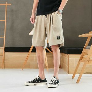 Été hommes Harem Shorts Streetwear longueur au genou surdimensionné court survêtement pantalon Baggy décontracté plage grande taille 8XL 210714