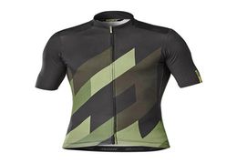 Été hommes MAVIC équipe à manches courtes cyclisme maillot vélo chemise respirant vtt vélo uniforme Pro course vêtements Ropa Ciclismo Y2011599098