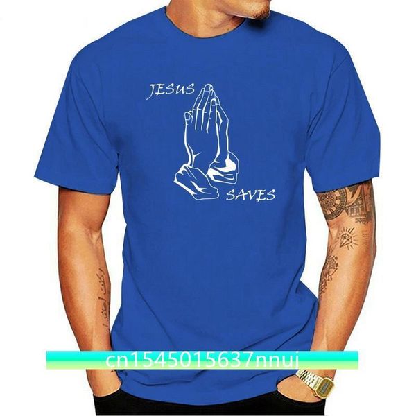 T-shirt manches courtes col rond homme, estival et à la mode, avec impression de jésus, sauve le Christ, Seigneur, Religion, bière, 220702