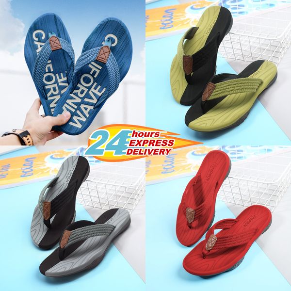 Zapatillas de Verano para Hombres y Mujeres Sandalias de Tacón Plano con Bloques de Color Sólido Lelen Diseñador Zapatillas de Moda de Alta Calidad Zapatillas Impermeables para Deportes de Playa en Espiga GAI