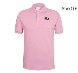 Logo de marque décontractée pour hommes d'été, Polo à manches courtes Polo Office Fashion Abède Collier T-shirt pour hommes Polo respirant des vêtements pour hommes