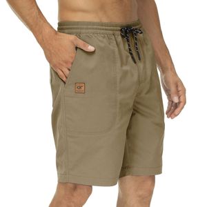 Summer Men's Casual Fashion à cordon Shorts du genou Longueurs Longueurs Stretch Sport Sport Pantalon Short Streetwear