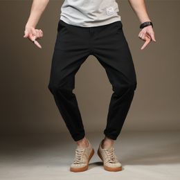 Men de verano pantalones casuales versión coreana color sólido pantalones pantalones holgados grandes pantalones casuales apoyan personalización