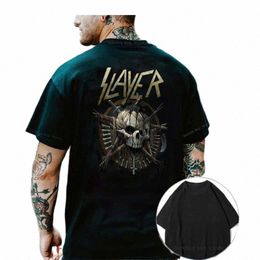 Zomer Herenkleding Modale Grafische T-shirts Punk Rock T-shirts 2023 Nieuwe Slayer Y2k Tops Metal Band Vrouwen T-shirt harajuku 43fC #