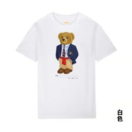 Designer d'été pour hommes Coton imprimé lettre-chic Play T-shirt pour hommes Tout avec des vêtements pour hommes à manches courtes en vrac S-2xLqiao