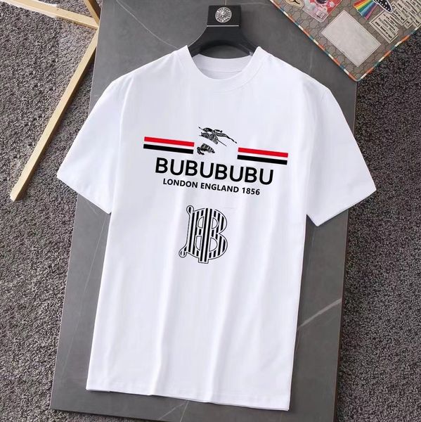 Camiseta de diseño para hombres de verano camiseta suelta para mujeres casuales para hombres con letra estampado de manga corta más vendida tamita de camiseta para hombres de lujo S-xxxxl