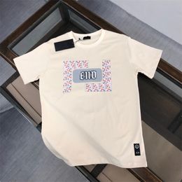 T-shirt design pour hommes d'été costume décontracté hommes et femmes T-shirt imprimé à carreaux chemises à manches courtes vendant des vêtements hip-hop haut de gamme pour hommes. Taille européenne S-XL FS24