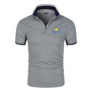 Zomer mannen S golfpolo shirts korte mouwen casual mode open kraag comfortabel ademende t 220714