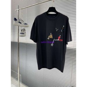 T-shirt de créateur de chemise pour hommes Summer Coton T-shirt décontracté en vrac