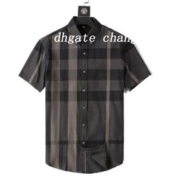 Chemises pour hommes d'été designer Mode classique confortable affaires décontractées 100% coton chemise à carreaux pour hommes, plus la taille asiatique M-3XL # 98 765152747