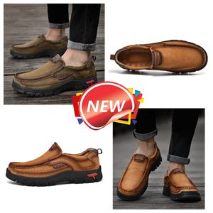 Chaussures d'été pour hommes, chaussures d'extérieur à semelle épaisse et souple, de styliste, de haute qualité, couleur unie, semelle épaisse, sport, durables, renforcées, décontractées, marque GAI Soft eur 38-51