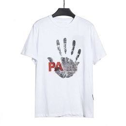 Hommes d'été T-shirt Designer T-shirts Hommes Femmes Mode Palm Imprimer Lettre Graphique T-shirt Casual High Street Manches courtes Top Coton Plus Taille Tee