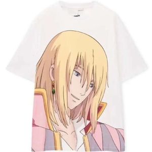 Summer Men t-shirt ontwerper T shirts heren dames mode anime karakter print grafisch tee ronde nek korte mouw sweatshirt maat xs-l