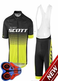 Zomer Heren Team Wielertrui Bib Broek Set Wegfiets Kleding Sneldrogend Korte Mouw Mtb Bike Outfits Sport uniform Y1230021732621