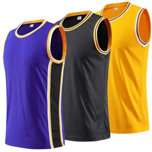 Zomer Mannen Vrouwen Basketbal Jersey Mannen Blank Basketbal Uniformen Doel Gooien Training Vest Atletische Sport Shirts Aanpasbare 240314