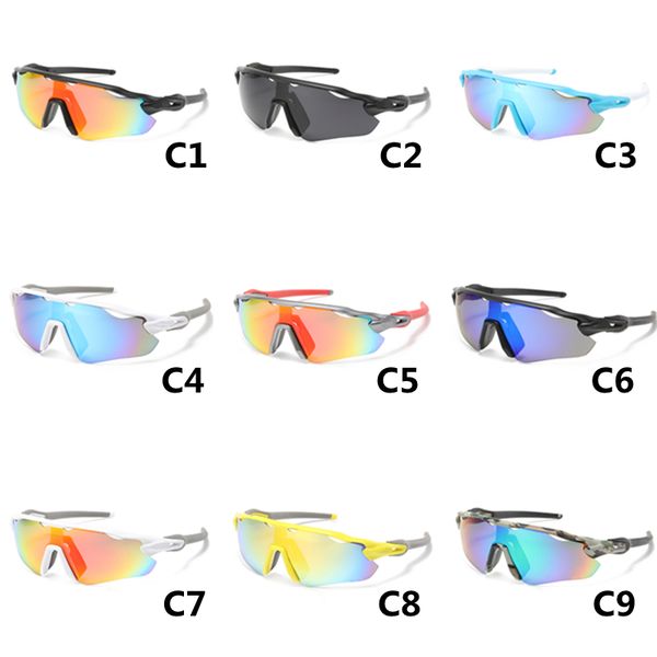 Lunettes de soleil à vélo de marque pour hommes Lunettes de soleil de créateurs polarisés Cycling Sports Éblouissants lunettes à l'extérieur revêtir