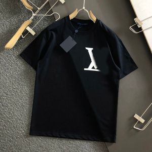 Zomer mannen Damesontwerpers T Shirts Losse oversize T-shirts Apparel Fashion Tops Mans Casual Chest Letter Shirt Luxury Street Shorts Sheeve Kleding Mens Tshirts S-5XL#007