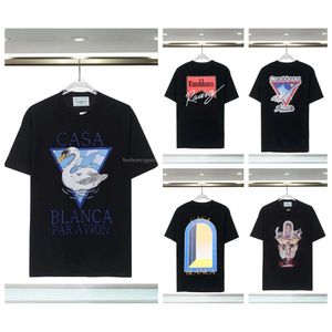 Summer hommes t-shirts femme tee-shirts mans homme 100% coton à manches courtes polos de mode de mode de mode décontractée