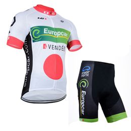 Maillot et short de cyclisme à manches courtes pour hommes d'été EUROPCRA Équipe Vélo Vêtements Uniforme de vélo de course Vêtements de sport en plein air Ropa Ciclismo S21032916