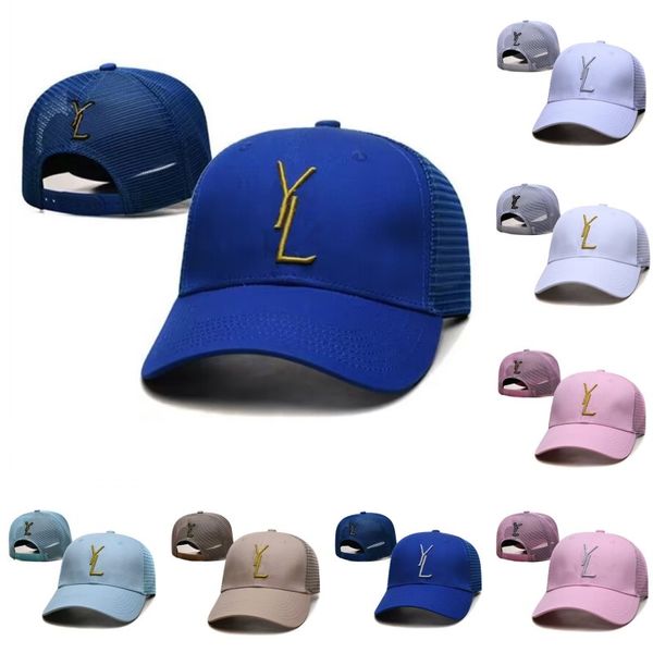 Verano para hombre sombreros de diseñador cabeza grande yoga gorra de béisbol damas para mujer modelo espectáculo lengua de pato casquette letra obvia playa de lujo gorra parasol hg106