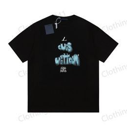 Camiseta de diseño para hombres de verano camisetas casuales coles con letras estampado mangas cortas top vendida hombres de lujo ropa de hip hop tamaño asiático M-5xl