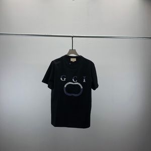 Summer Mens Designer T-shirt Casual Man Femmes T-shirts en vrac avec des lettres imprimées à manches courtes Top Vendre Hommes de luxe Édition en vrac T-shirt Taille M-XXXL W25