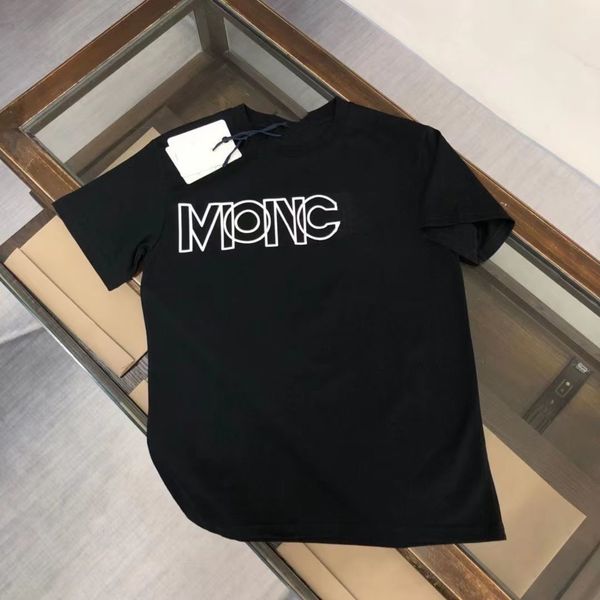 Diseñador de verano para hombre Tees Casual Hombre para mujer Camisetas sueltas con letras Imprimir Mangas cortas Top Venta Hombres de lujo Camiseta Tamaño M-XXXXL